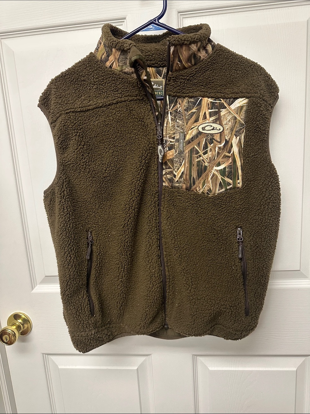 Drake Fleece Vest Size Small